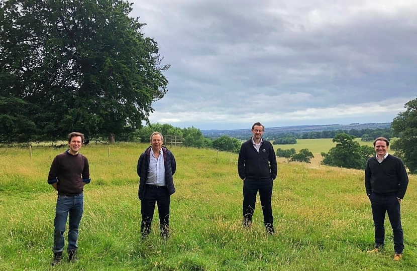 Gareth Davies MP visits The Woodland Trust