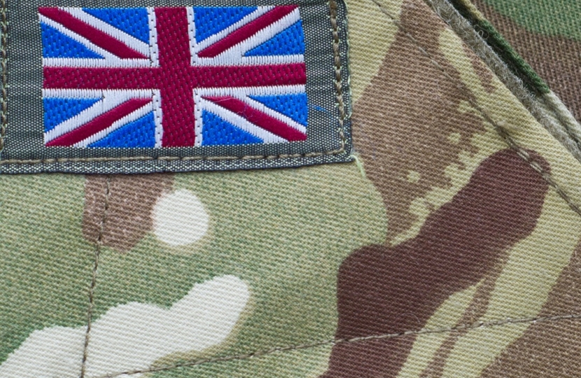 Union Jack Armed Forces Patch