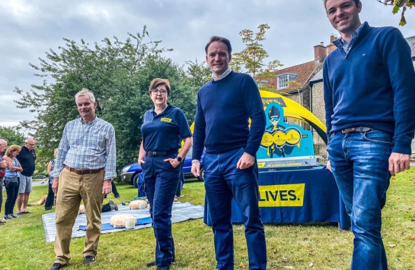 Gareth Davies MP at CPR event