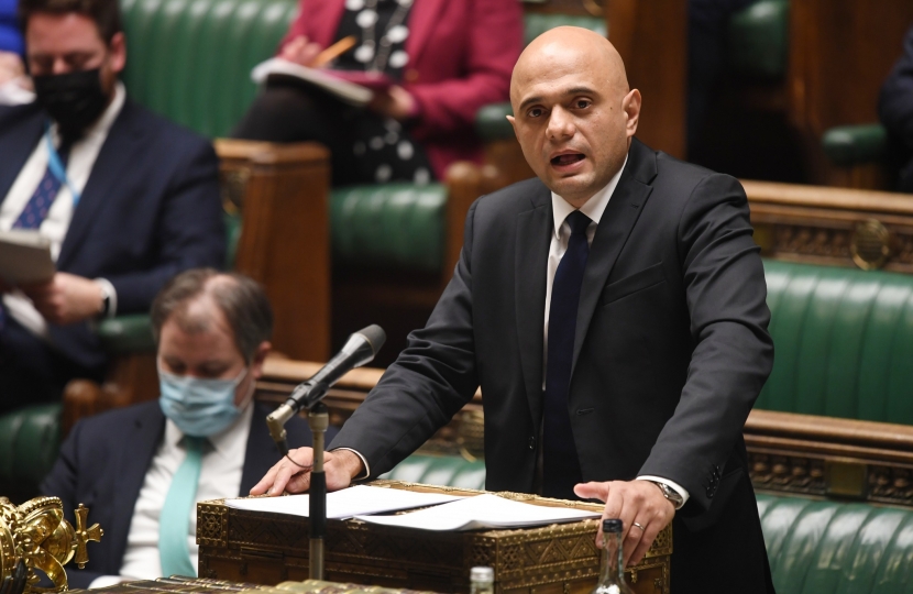 Sajid Javid in Chamber