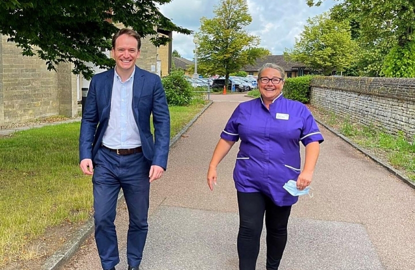 gareth with nurse