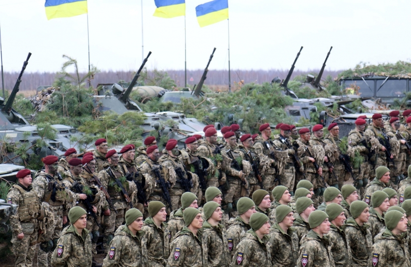 Ukraine Troops