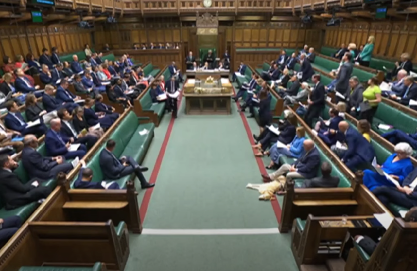 House of Commons chamber