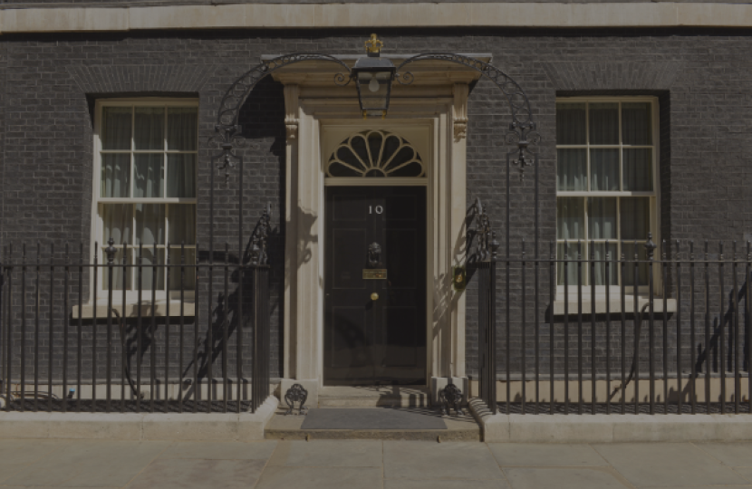 10 Downing Street doorway