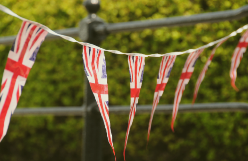 Union flag bunting