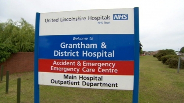 Grantham Hospital Sign