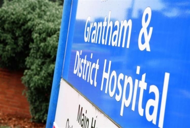 Grantham Hospital Sign