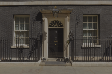 10 Downing Street doorway